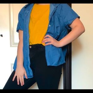 Denim Button up Top!!!